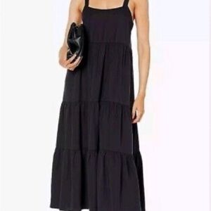 The Drop Black Maxi Dress